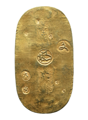 8 Бунсей Кобан (золота монета).png
