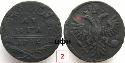Фото монеты с ЦФН