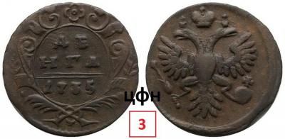 33-3. С 4-хлепестковой розеткой, корона закрыта, ЦФН №3